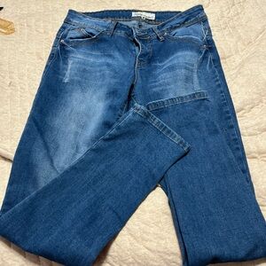 Royalty For Me Blue Denim Jeans Size 6.